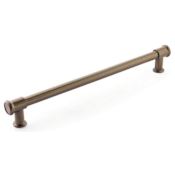 Schaub and Company Steamworks 15" Center to Center Concealed Screw Bar Appliance Pull Brushed Bronze