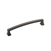 Schaub and Company Menlo Park 6" Center to Center Soft Arch Square Cabinet Handle / Drawer Pull Ancient Bronze