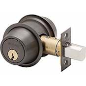 Schlage B500 Series Double Cylinder Grade 2 Deadbolt with Full Size Interchangeable Core Oil Rubbed Bronze