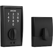 Schlage Century Touch Keyless Touchscreen Deadbolt Matte Black