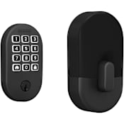 Schlage Arrive Electronic Keyless Entry Touchpad Deadbolt with Remsen Trim Matte Black