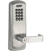 Schlage CO-Series Commercial Electronic Cylindrical Lock with Keypad and Rhodes Lever Less Schlage FSIC Cylinder Satin Chrome