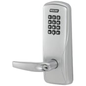 Schlage CO-Series Commercial Electronic Mortise Lock with Keypad and Athens Lever Satin Chrome