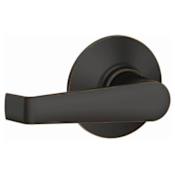 Schlage Elan Passage Door Lever Set Aged Bronze