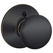 Schlage Plymouth Non-Turning One-Sided Dummy Door Knob Aged Bronze