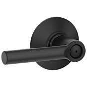 Schlage Broadway Privacy Door Lever Set Matte Black