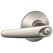 Schlage Jazz Privacy Door Lever Set Satin Nickel