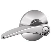Schlage Manhattan Privacy Door Lever Set Bright Chrome
