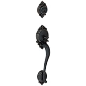 Schlage Brookshire Keyed Handleset Single Cylinder (Interior Side Sold Separately) Aged Bronze