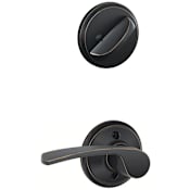 Schlage Merano Right Handed Single Cylinder Interior Pack - Exterior Handleset Sold Separately Aged Bronze