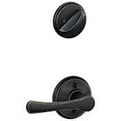 Schlage Avila Single Cylinder Interior Pack - Exterior Handleset Sold Separately Aged Bronze