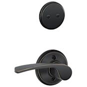 Schlage Merano Right Handed One-Sided Dummy Interior Pack - Exterior Handleset Sold Separately Aged Bronze