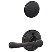Schlage Avila One-Sided Dummy Interior Pack - Exterior Handleset Sold Separately Aged Bronze