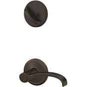 Schlage Custom Whitney Single Cylinder Sectional Interior Pack with Alden Rose Aged Bronze