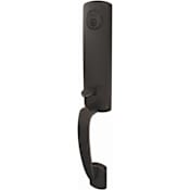 Schlage Custom Greenwich Exterior One-Sided 3/4 Trim Dummy Handleset - Interior Side Sold Separately Aged Bronze
