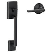 Schlage Century Lower Handle Set for Schlage Deadbolts with Latitude Interior Lever Aged Bronze