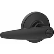 Schlage Dover Privacy Door Lever Set from the J-Series Matte Black