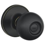 Schlage Corona Privacy Door Knob Set from the J-Series Aged Bronze