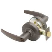 Schlage Athens Heavy Duty Privacy Door Lever Set Oil Rubbed Bronze