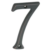 Schlage Classic House Number 7 Aged Bronze