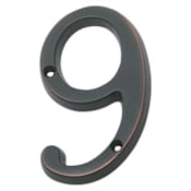 Schlage Classic House Number 9 Aged Bronze