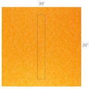 Schluter Systems Kerdi-Shower-LT/-LTS 39" x 39" Linear Shower Tray - Center Drain Placement Orange