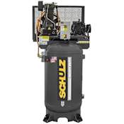Schulz 5 HP 80 Gal 175 Max PSI L-Series Two-Stage Stationary Electric (230 Volt 1 Phase) Reciprocating Air Compressor N/A