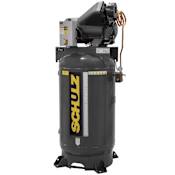 Schulz 5 HP 80 Gal 175 Max PSI Two-Stage Stationary Electric (230 Volt 1 Phase) Direct Coupling Reciprocating Air Compressor with Vertical Tank N/A