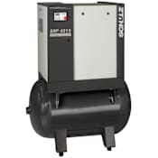 Schulz 15 HP 120 Gal 125 Max PSI Dynamic Stationary Electric (460 Volt 3 Phase) Rotary Air Compressor N/A