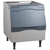 Scotsman 344 Lbs Capacity, 30" Ice Bin - Rotocast Plastic Stainless Steel