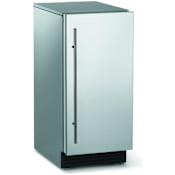 Scotsman Residential Brilliance 15 Inch Wide 26 Lbs. Capacity Panel Ready Undercounter Ice Maker with 35 Lbs. Daily Ice Production and Pump Drain Panel Ready