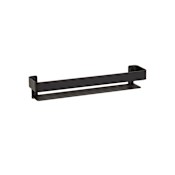Seachrome 18" Wall Mounted Shower Basket with Guard Rail Matte Black