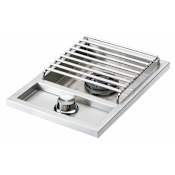 Sedona by Lynx 12,500 BTU Liquid Propane Single Side Burner for Use with L500 Series Grills Stainless Steel
