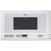 Sharp 24 Inch Wide 1.5 Cu. Ft. Over-the-Counter Microwave with Task Lighting White
