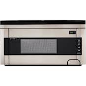 Sharp 30 Inch Wide 1.5 Cu. Ft. Over-the-Range Microwave with Sensor Cooking Stainless Steel