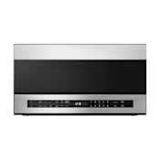 Sharp 30 Inch Wide 1.7 Cu. Ft. 1000 Watt Panel Ready Over the Range Microwave with Glass Turntable Stainless Steel