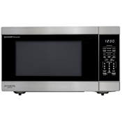 Sharp 24 Inch Wide 2.2 Cu. Ft. 1200 Watt Panel Ready Countertop Microwave Stainless Steel