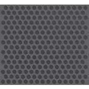 Shaw Coolidge Matte Penny Round - 12" x 12" Sheet Circle Penny Mosaic Floor and Wall Tile - Matte Visual - Sold by Sheet (1 SF/Sheet) Black