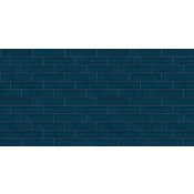 Shaw Stewart - 4" x 16" Rectangle Tile - Glossy Ceramic Visual - Sold by Carton (10.3 SF/Carton) Blue