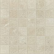 Shaw Oasis - 13" x 13" Square Mosaic Floor and Wall Tile - Marble Visual - Sold by Sheet (1.19 SF/Sheet) Beige