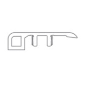 Shaw Ardent 94" Vinyl Baby Threshold - Sold by Piece Accent Pine