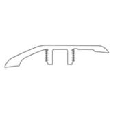 Shaw Ardent 94" Vinyl Multi-Purpose Reducer - Sold by Piece Accent Pine
