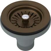Shaws Shaws 3-1/2" Basket Strainer English Bronze