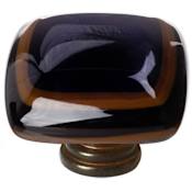 Sietto Stratum 1-1/4 Inch Square Cabinet Knob Oil Rubbed Bronze