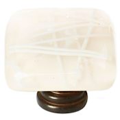Sietto Cirrus 1-1/4 Inch Square Cabinet Knob Oil Rubbed Bronze