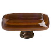 Sietto Stratum 2 Inch Rectangular Cabinet Knob Oil Rubbed Bronze