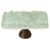 Sietto Glacier 2 Inch Rectangular Cabinet Knob Oil Rubbed Bronze