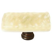 Sietto Glacier 2 Inch Rectangular Cabinet Knob Oil Rubbed Bronze