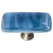 Sietto Cirrus 2 Inch Rectangular Cabinet Knob Satin Nickel