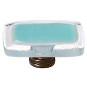 Sietto Reflective 2 Inch Rectangular Cabinet Knob Oil Rubbed Bronze